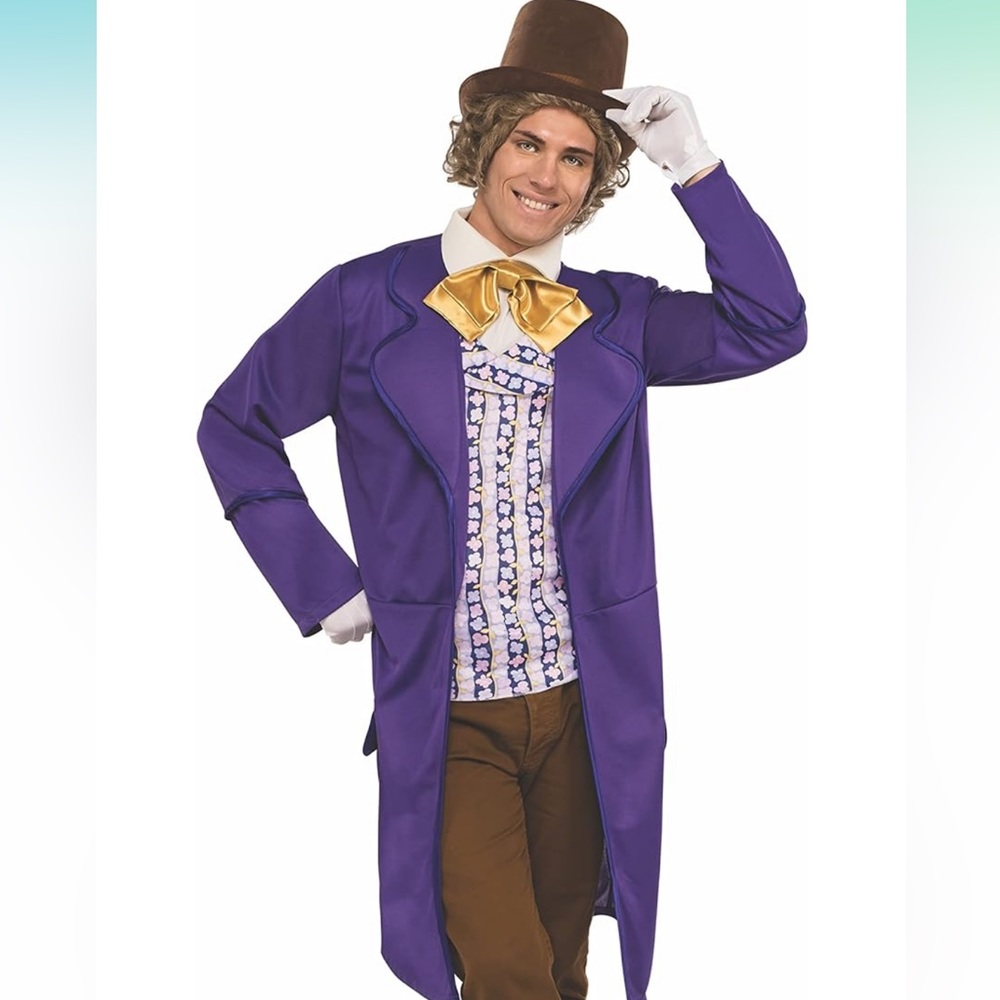Willy Wonka and the Chocolate Factory Halloween Costume (includes wig!)